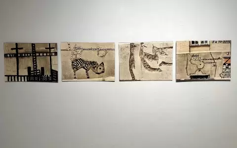 Lucy Yegros, obras que ser�n exhibidas en la muestra.