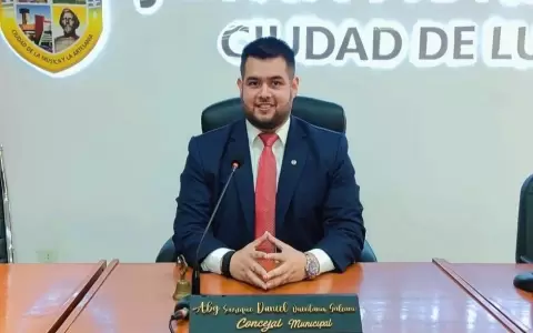 Enrique "Kike" Quintana, presidente de la Junta Municipal de Luque.
