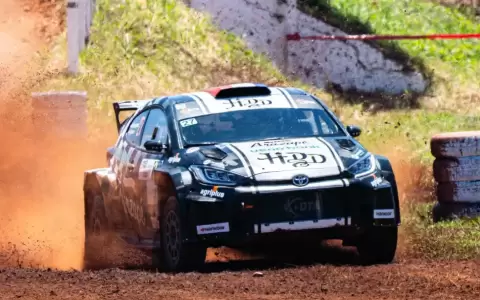 Diego Dom�nguez abandon� el Transchaco Rally por diferencias con la organizaci�n