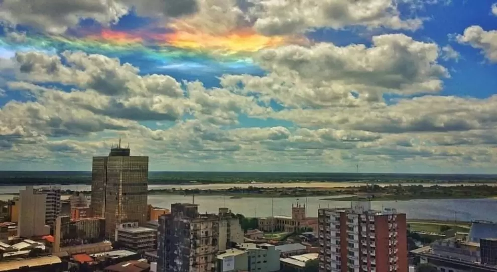 "Mi fascinación por los fenómenos meteorológicos empezó muy temprano", dice Martín.