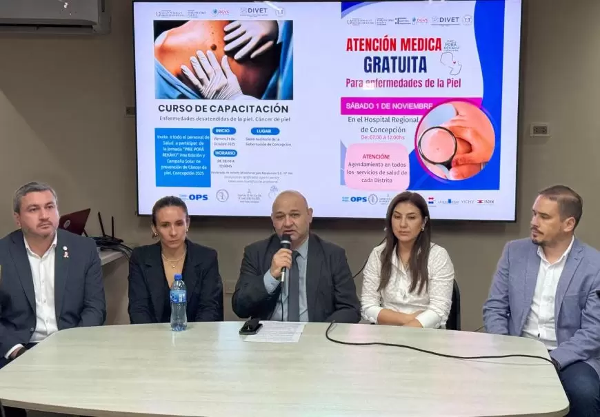 Conferencia de prensa.