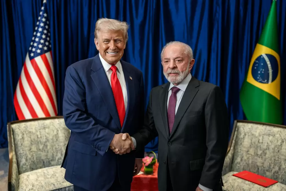 Reunión de Trump y Lula.