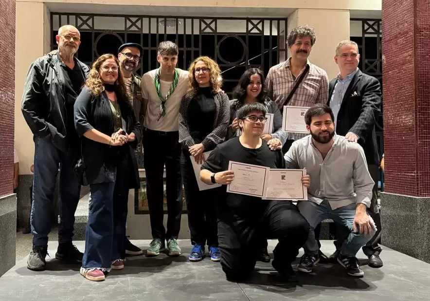 Los premiados de la octava edición de Oxígeno Feria de Arte.