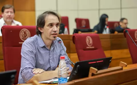 Santiago Ort�z, secretario general del SPP.