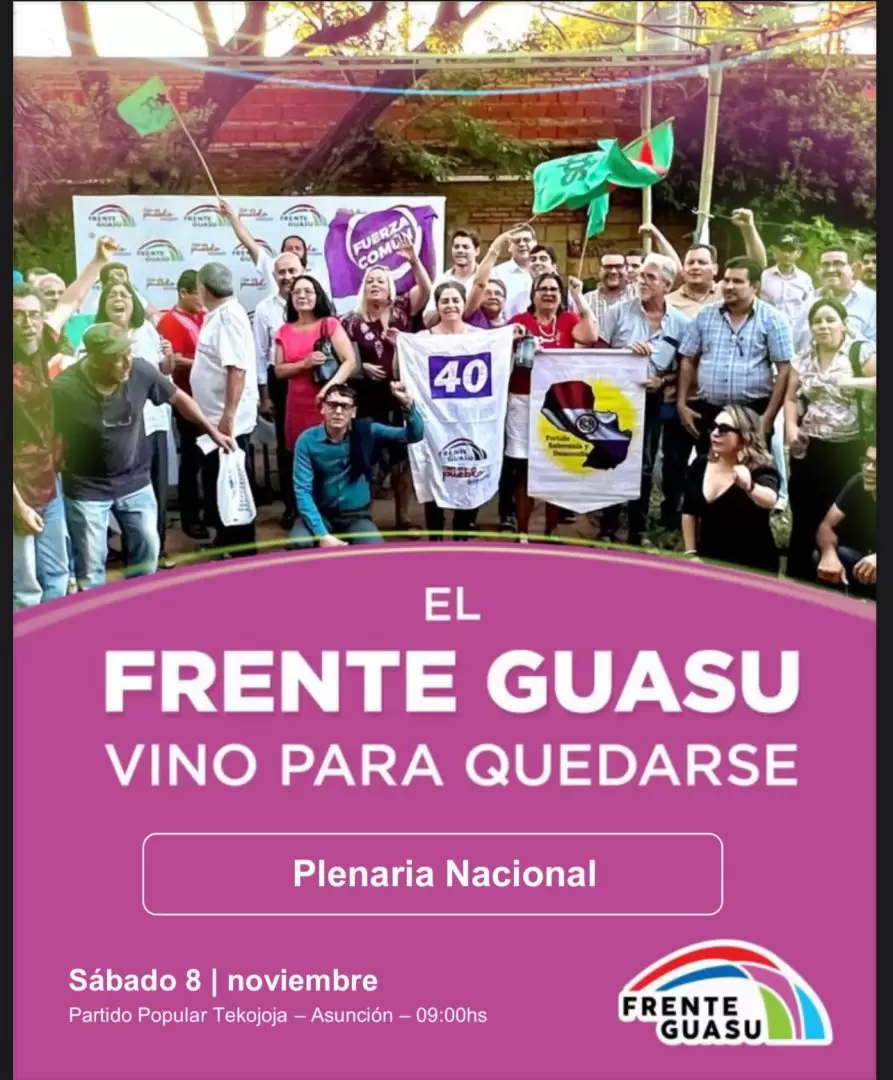 Plenaria del Frante Guasu.