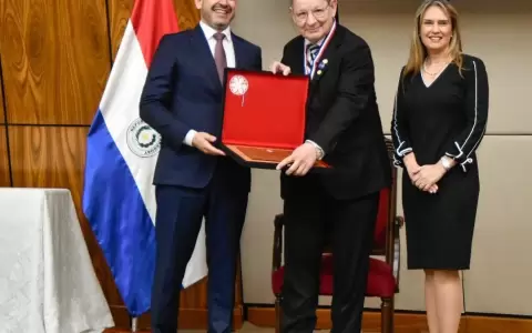 Acto de homenaje a Carlos Martini.
