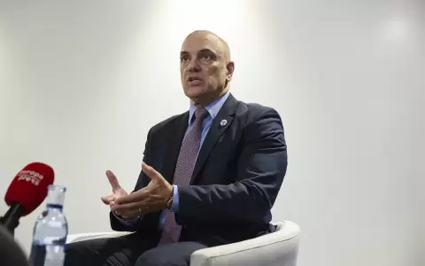 El juez brasile�o Alexandre de Moraes.