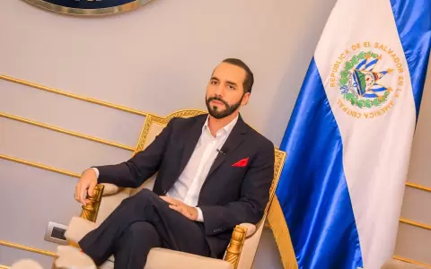 Nayib Bukele, presidente de El Salvador.