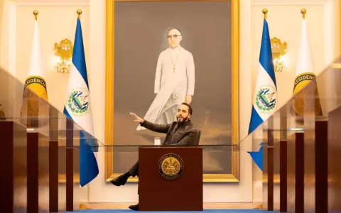 Nayib Bukele, presidente de El Salvador.