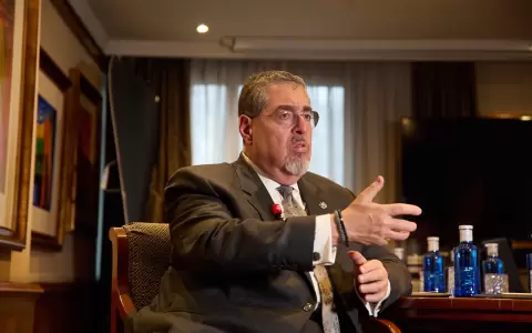 Bernardo Ar�valo, expresidente de Guatemala.