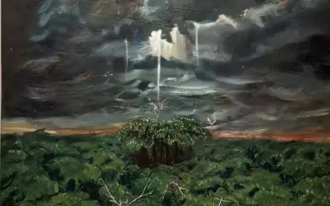 Lorenzo Escobar, obra que ser� exhibida en la muestra.