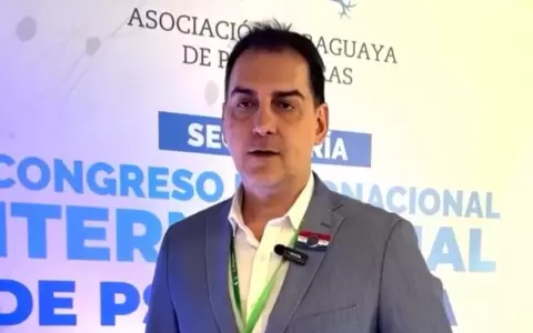 Dr. Luis Taboada Rena, Presidente de la Asociaci�n Paraguaya de Psiquiatras.