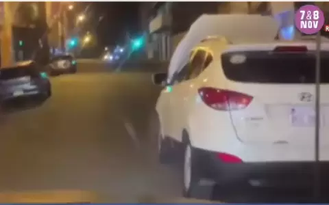 El veh�culo fue alcanzado por la Polic�a tras una breve persecuci�n.