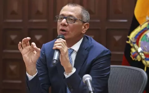 Jorge Glas, expresidente de Ecuador.