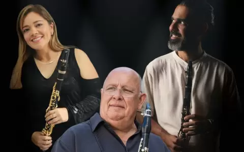 Raquel Contreras, Antonio Saiote y Lucas Andrade.
