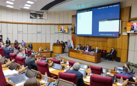 Sesi�n del senado.