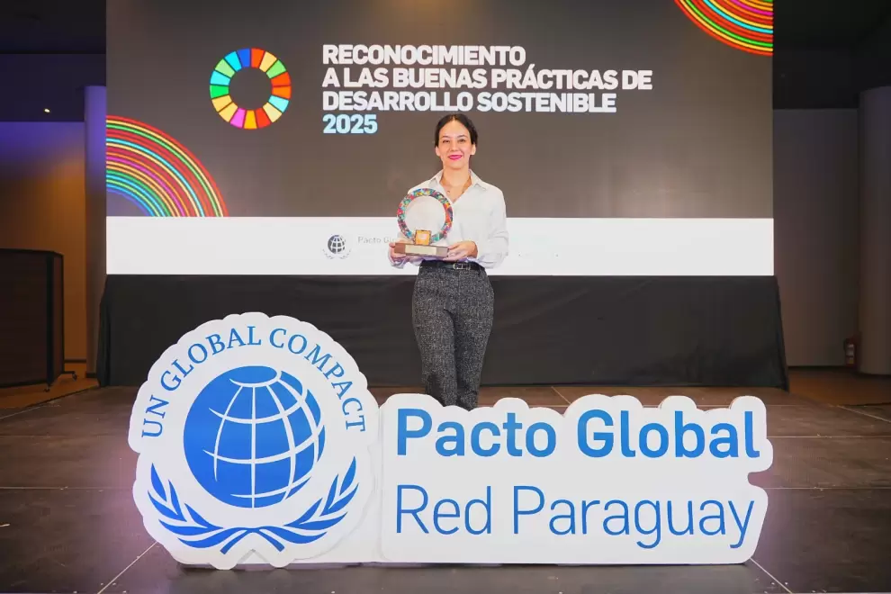 ueno bank recibe el "Reconocimiento a las Buenas Pr�cticas de Desarrollo Sostenible 2025" de la mano del Pacto Global