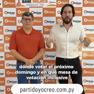 CDE: Dani Mujica alerta sobre presunta falla del TSJE y lanza alternativa a sus seguidores