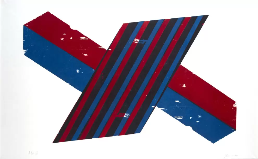 Maria Bonomi, Xilografia - A Águia, 1968.