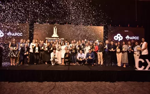 Premiaci�n en la15� edici�n del Customer Experience & Innovation Congress, 2025. Foto: Gentileza.