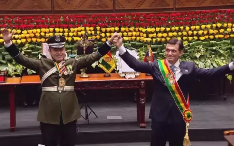 Rodrigo Paz asumi� presidencia de Bolivia.