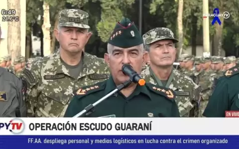 Militares reforzar�n la seguridad en las fronteras bajo la operaci�n "Escudo Guaran�".