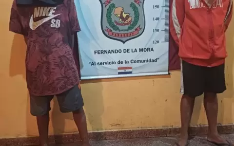 Medidores recuperados por la Polic�a tras operativo en Fernando de la Mora.