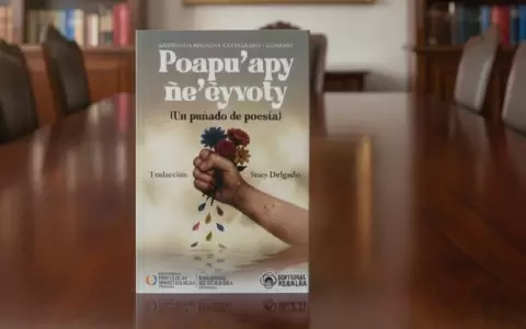 Poapu'apy �e'eyvoty (Un pu�ado de poes�a), una antolog�a biling�e guaran�-castellano con traducci�n de Susy Delgado.