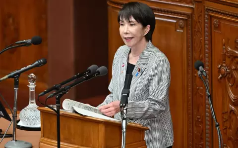 Sanae Takaichi,primera ministra de Jap�n.