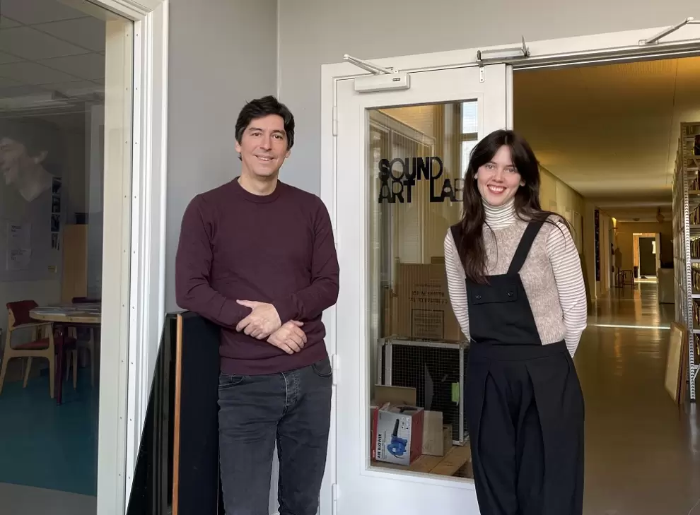 Fran Villalba y Linn�a Haviland. Cortes�a