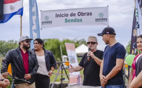 El proyecto Sendas del Tren arranc� formalmente sus obras en Cerro Le�n-Paraguar�, hito que da inicio a la recuperaci�n del trazado ferroviario.