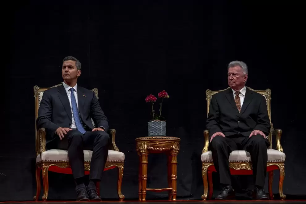 Santiago Peña y Luis Szarán. Cortesía