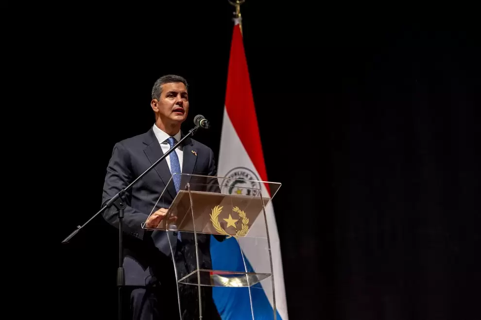 Santiago Peña, presidente de la República. Cortesía