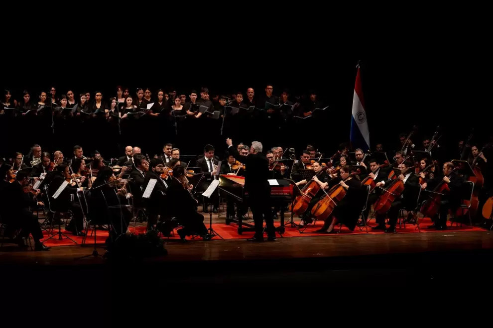 Orquesta Sinfónica de la Ciudad de Asunción (OSCA). Cortesía