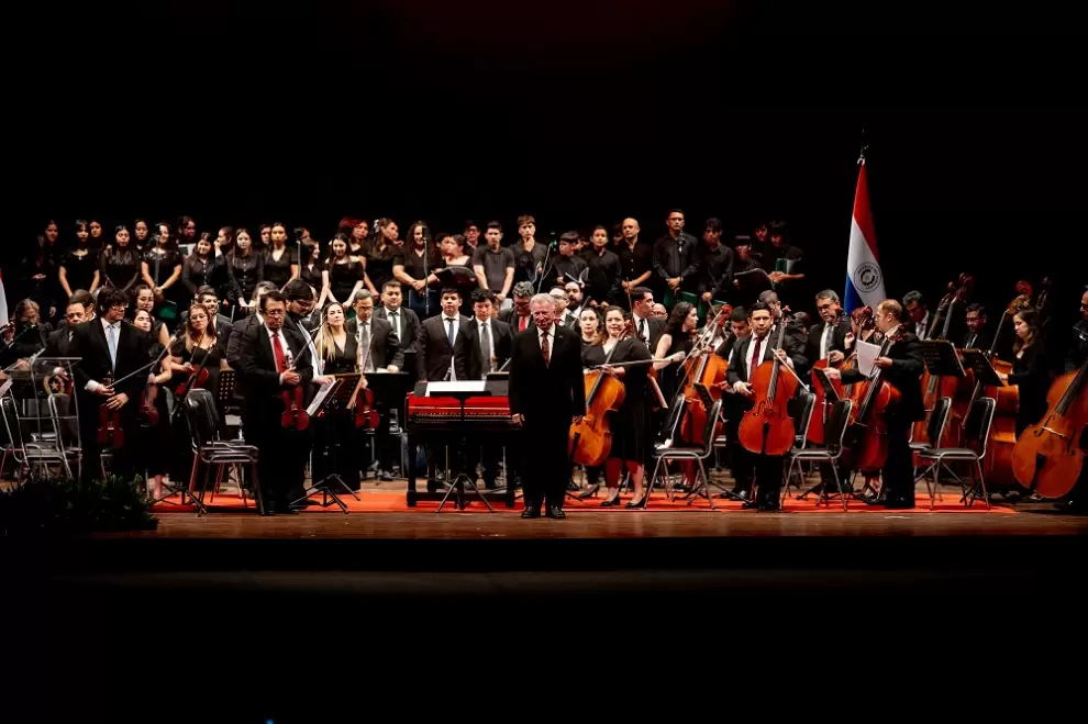 Orquesta Sinfónica de la Ciudad de Asunción (OSCA). Cortesía