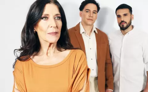 Elenco de "Dicen que de noche cuesta m�s", escrita y dirigida por Hugo Luis Robles.