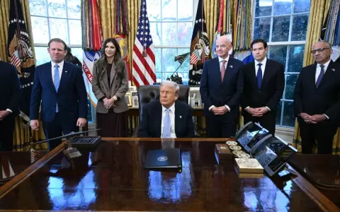 Trump anuncia visas expr�s para aficionados con boletos del Mundial 2026