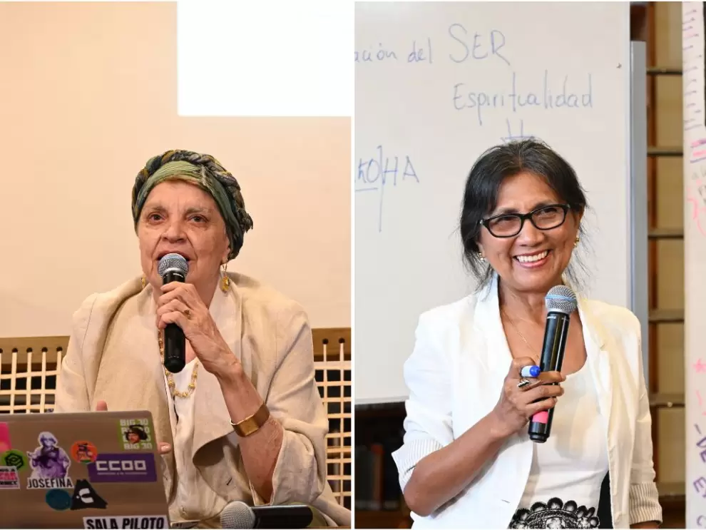 Milda Rivarola y Tina Alvarenga en "Inspiradoras 2025". Cortes�a