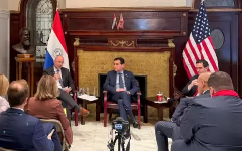 Canciller en Estados Unidos.