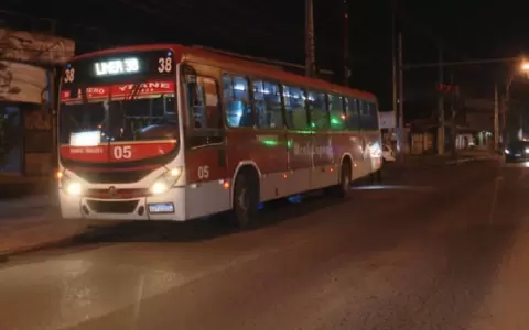 El colectivo de la L�nea 38 qued� retenido tras el choque