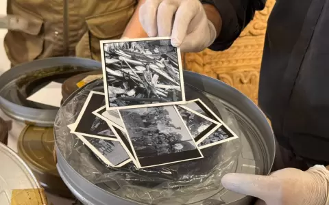 Una de las piezas que forma parte de archivo f�lmico.