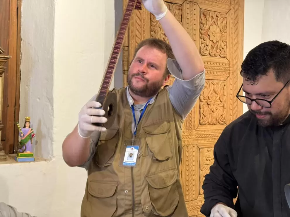Uno de los registros históricos preservados en la colección