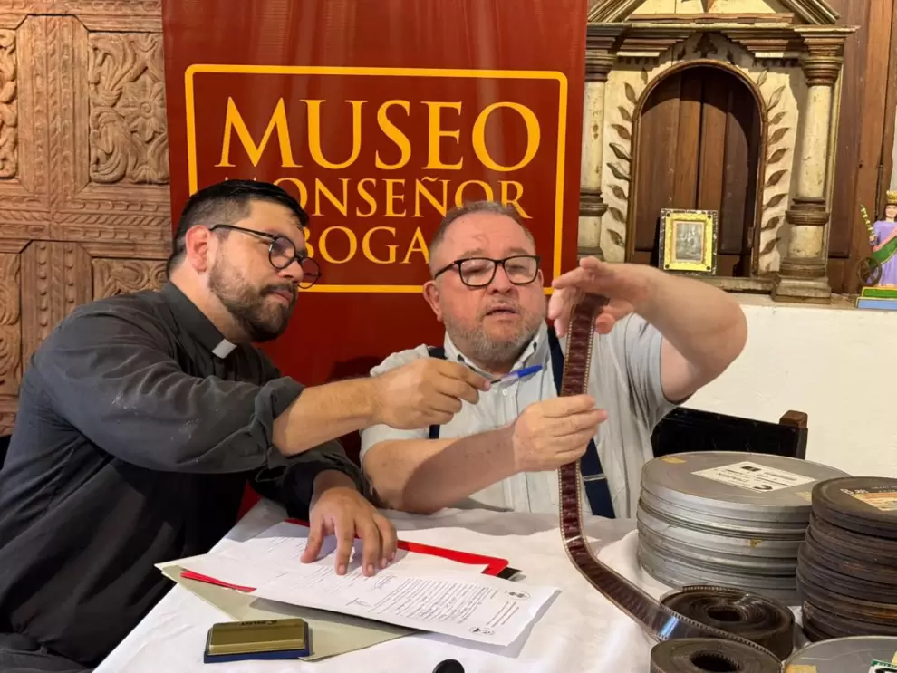 Pbro. Hugo Fernández y Manuel Cuenca.