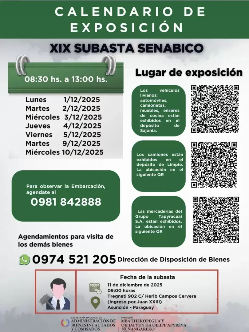 Subasta de la Senabico.