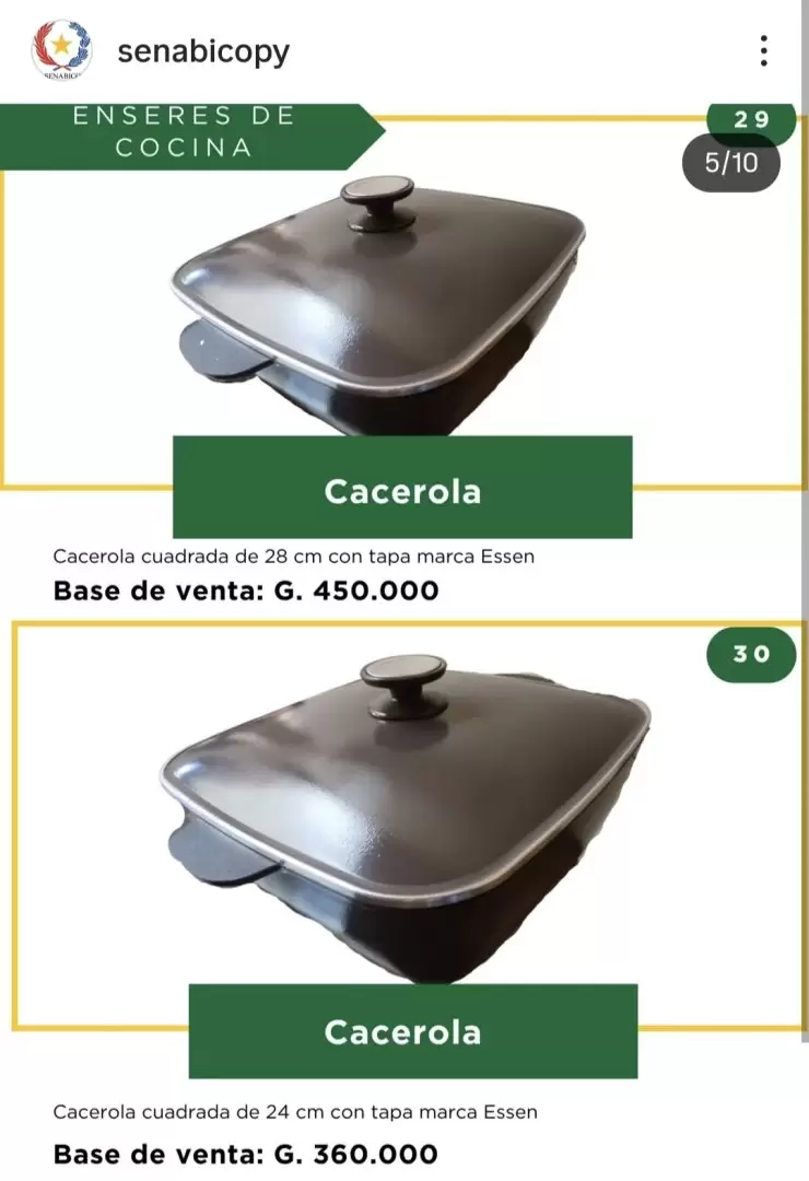 Subasta de la Senabico.