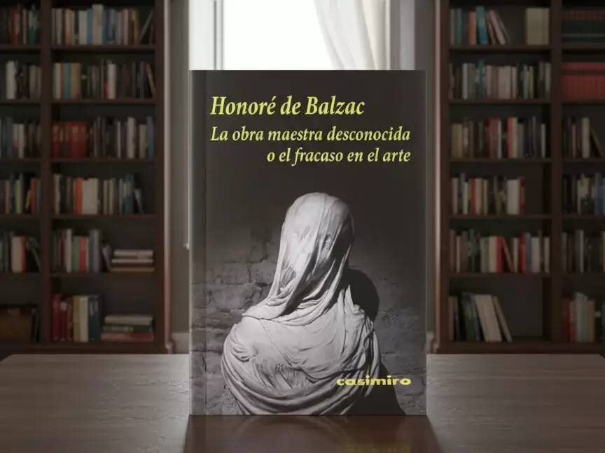 Tapa de "La obra maestra desconocida" de Honor� de Balzac. Editorial Casimiro Libros.