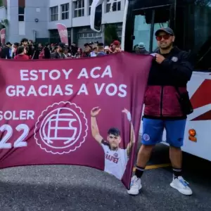 El paraguayo que cumpli� el sue�o de una ni�a fan�tica de Lan�s