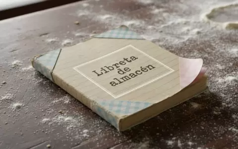 Libreta de almac�n. Archivo.