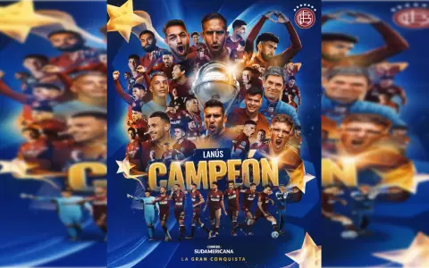 �Lan�s conquista su segunda Copa Sudamericana!