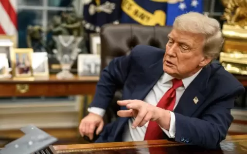 Donald Trump, presidente de los Estados Unidos.
